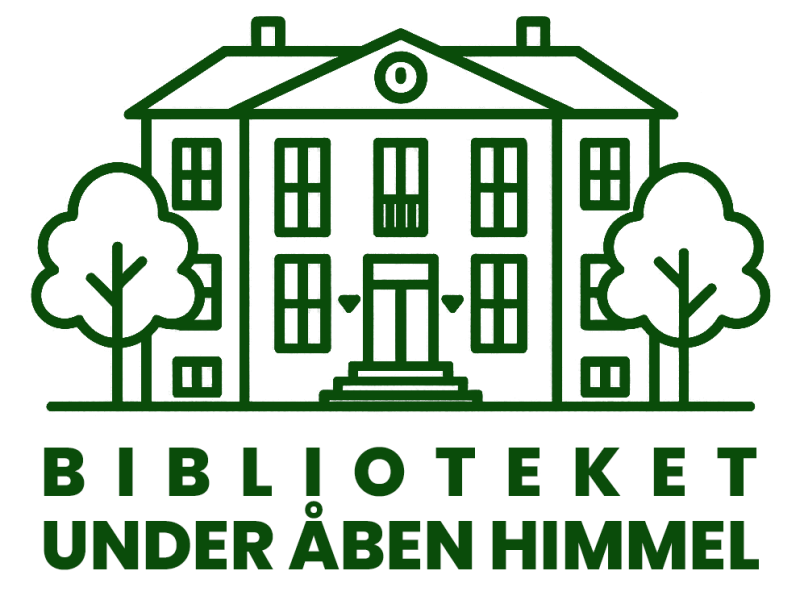 Logo -Biblioteket under åben himmel