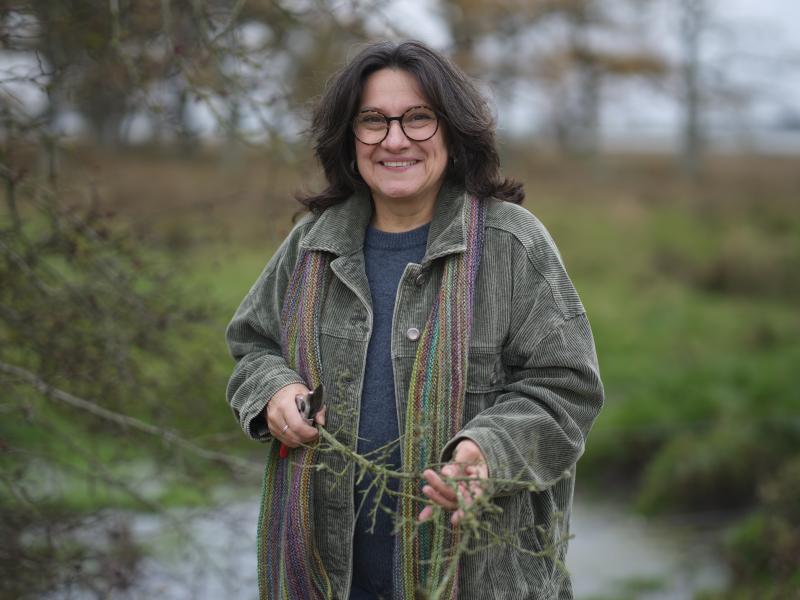 Blomsterdekoratør og forfatter Dorthe Vembye