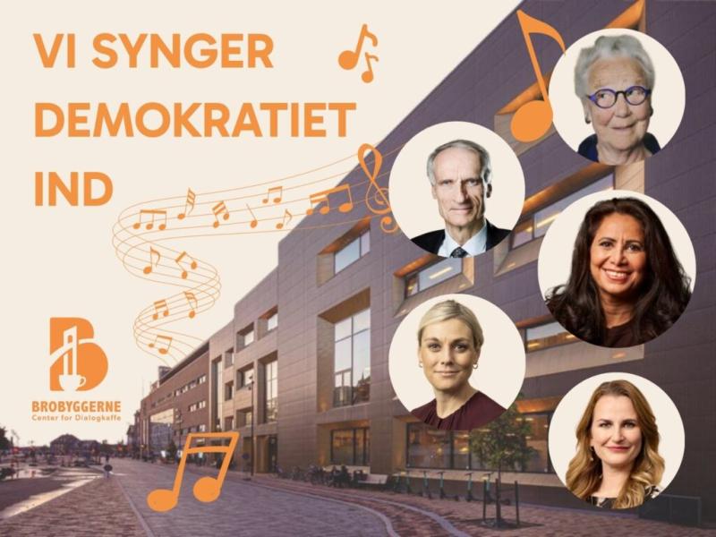 Vi Synger demokratiet Ind
