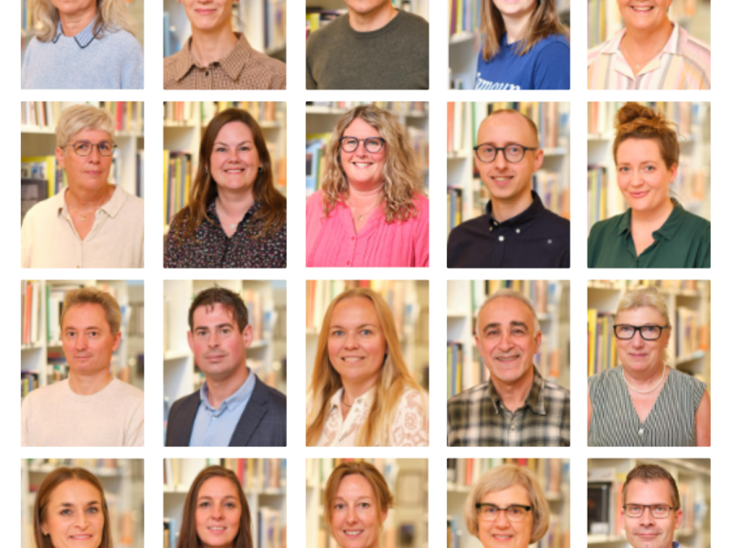 Fotos af bibliotekets personale