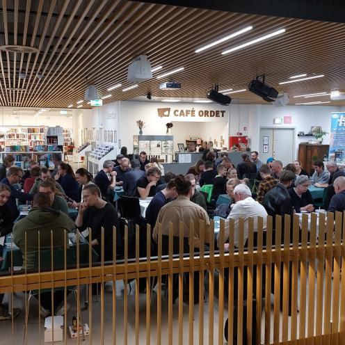 Brætspil på Hovedbibliotket