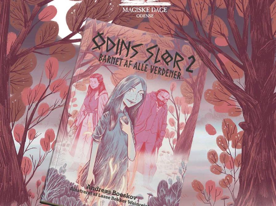 Forsidefoto af bogen Odins slør 2